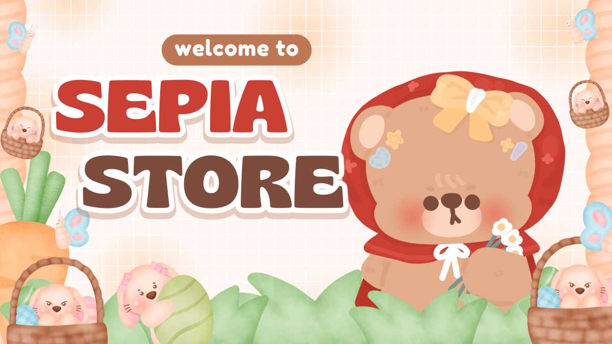 Sepia Store Banner